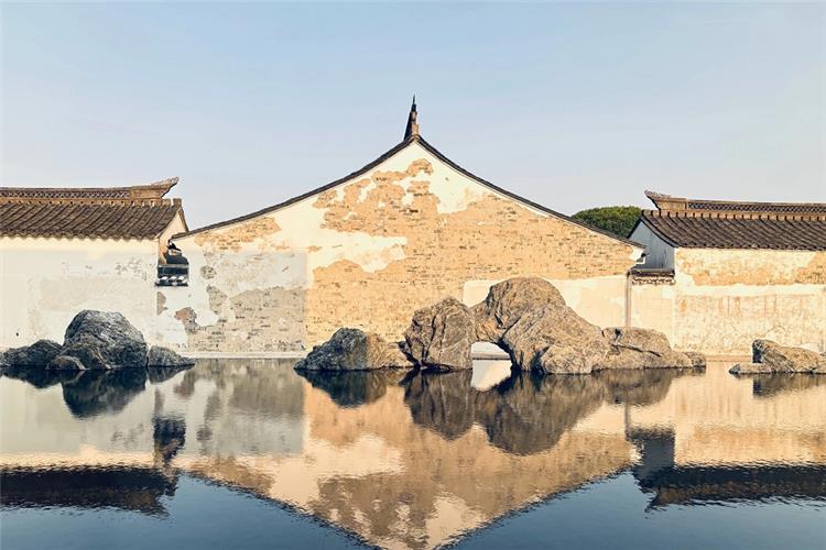Shaoxing Water Town The water-town scenery around Lu Xun's former residence
