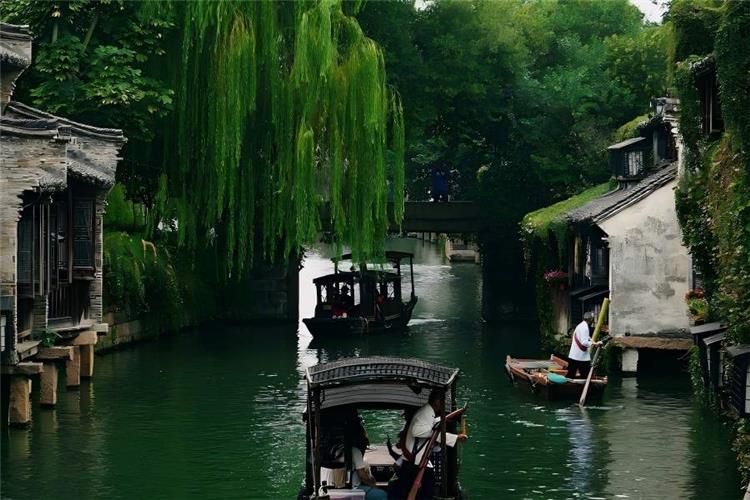 Wuzhen Water Town Wuzhen Water Town in Tongxiang Jiaxing Zhejiang, a 1300-year-old typical Jiangnan canal town hailed as