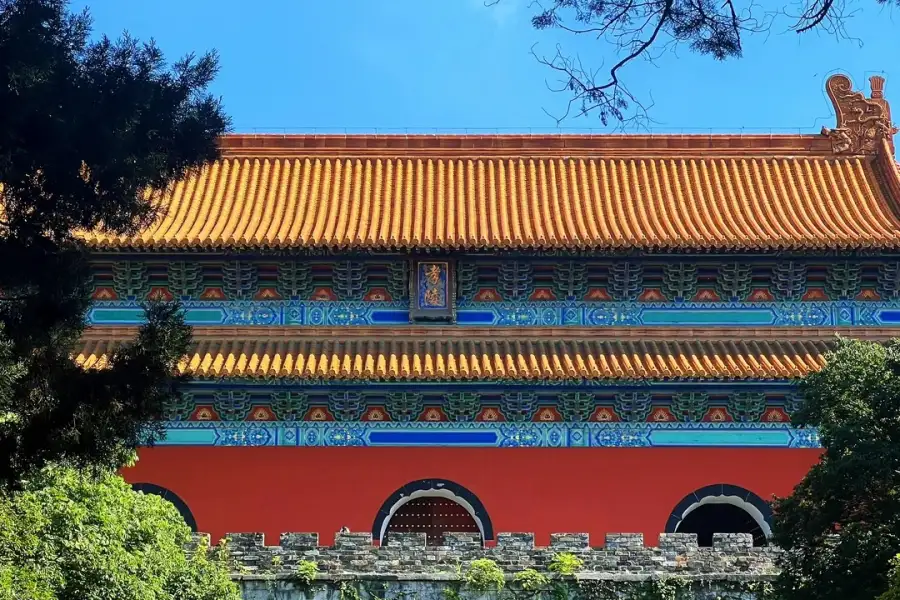 Ming Xiaoling Mausoleum Ancient stone sacred way of Ming Xiaoling Mausoleum