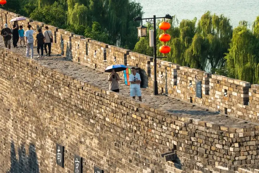 Nanjing Ancient City Wall Ancient grand Ming Dynasty stone city wall