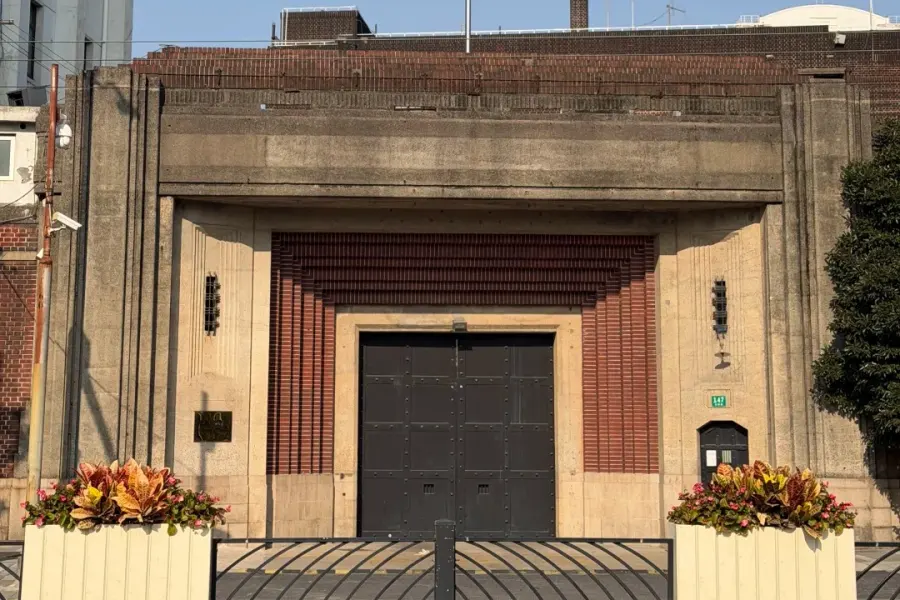 Historic Tilanqiao Prison Century-old historical landmark, known as No.1 Prison in the Far East in Hongkou Shanghai
title:Tilanqiao Prison Shanghai