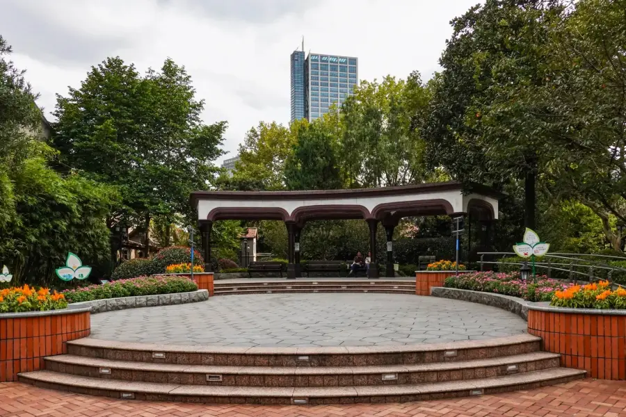 Huoshan Park Shanghai Century-old park in Tilanqiao, gathering spot for Jewish refugees during World War II
