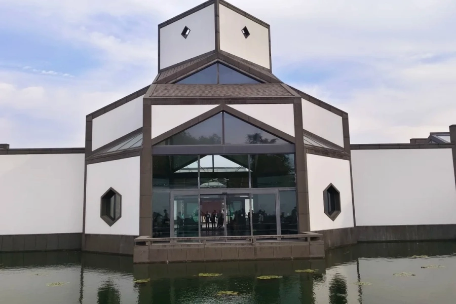 Suzhou Museum Suzhou Architectural masterpiece by I.M. Pei, blending modern design with Jiangnan charm