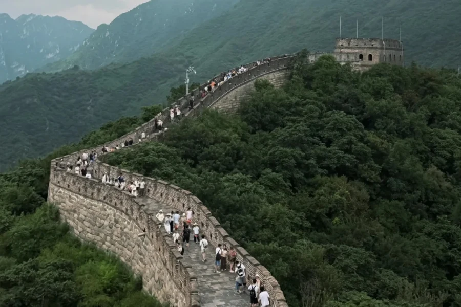 Mutianyu Great Wall Mutianyu Great Wall, well?preserved Ming Great Wall in Beijing
