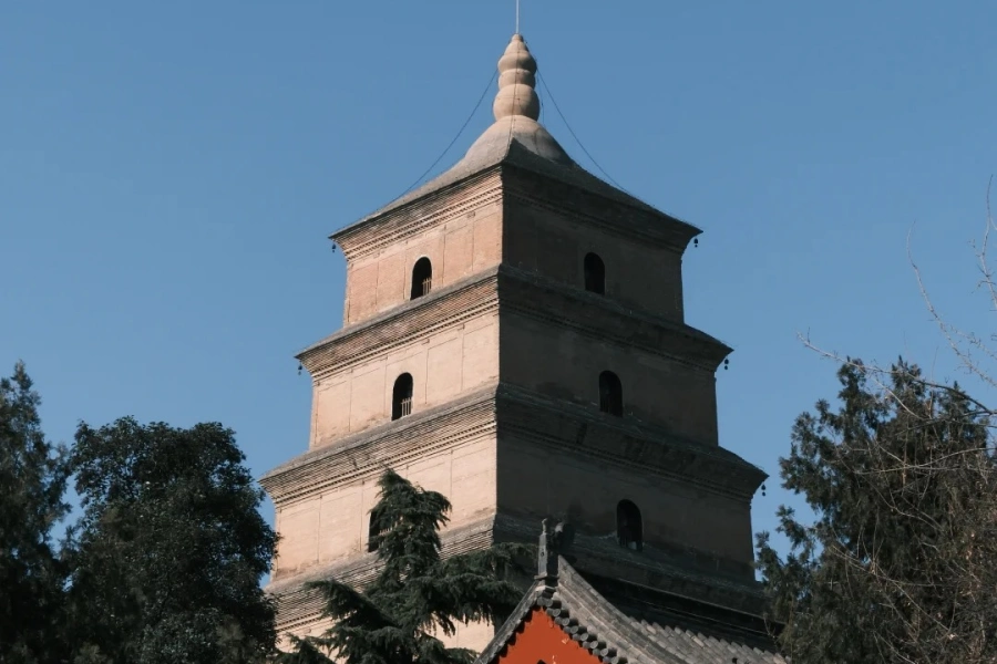 Giant Wild Goose Pagoda Giant Wild Goose Pagoda, ancient Tang?Dynasty pagoda in Xi'an