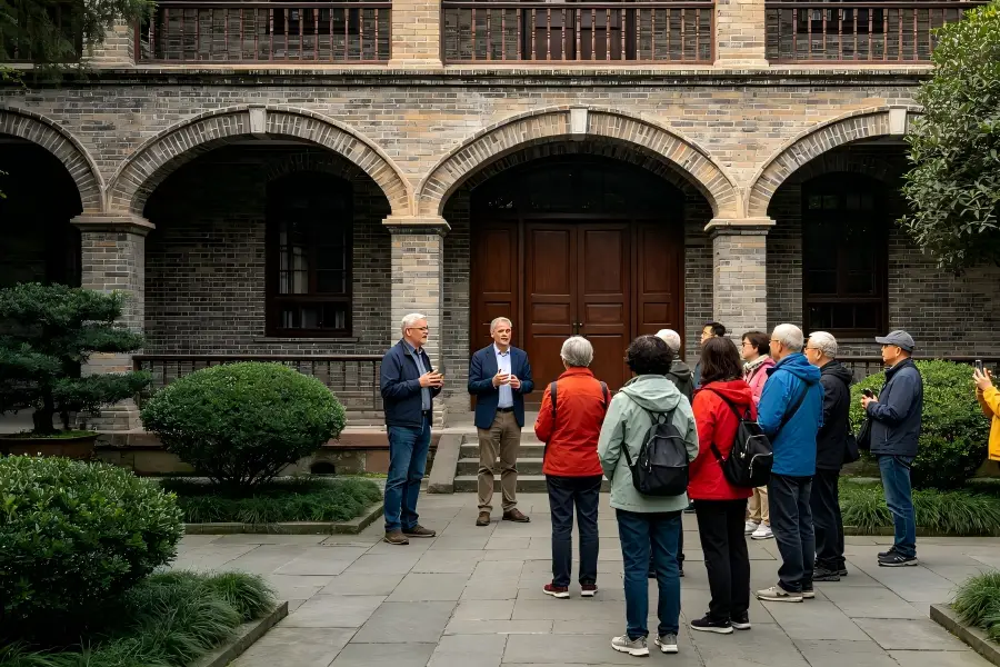Anren Old Mansions,Chengdu Republic?style mansions in Anren Ancient Town
