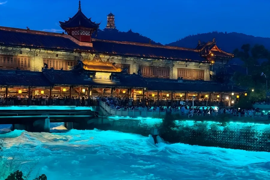 Dujiangyan Irrigation System,Dujiangyan Dujiangyan Irrigation System, ancient world heritage water project