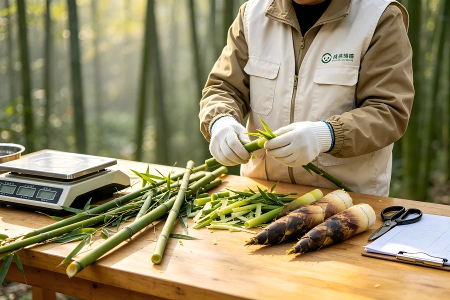 Volunteers take part in panda protection work at Chengdu giant panda breeding base