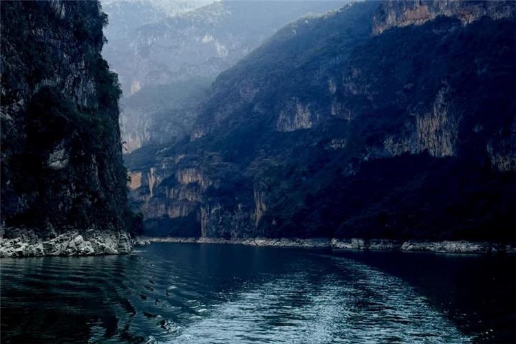 River canyon landscape of Yangtze Three Gorges