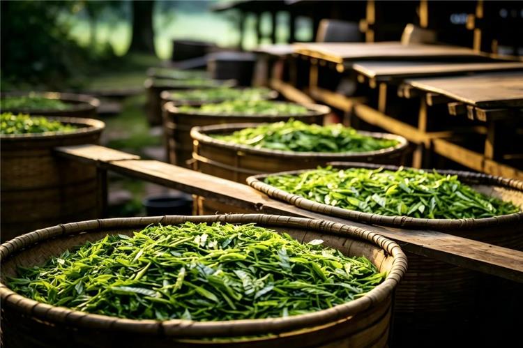 Hangzhou Tea?Village Fresh Green Tea Harvest