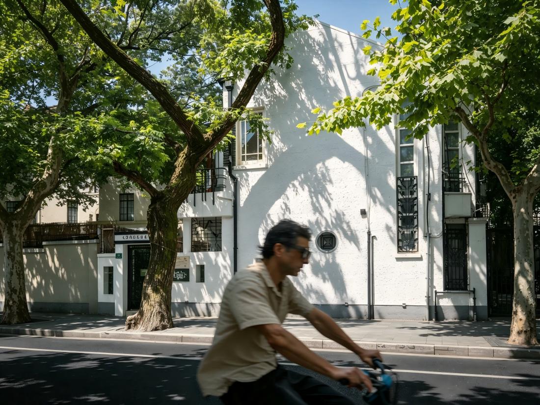 Former French Concession, Shanghai street scenery