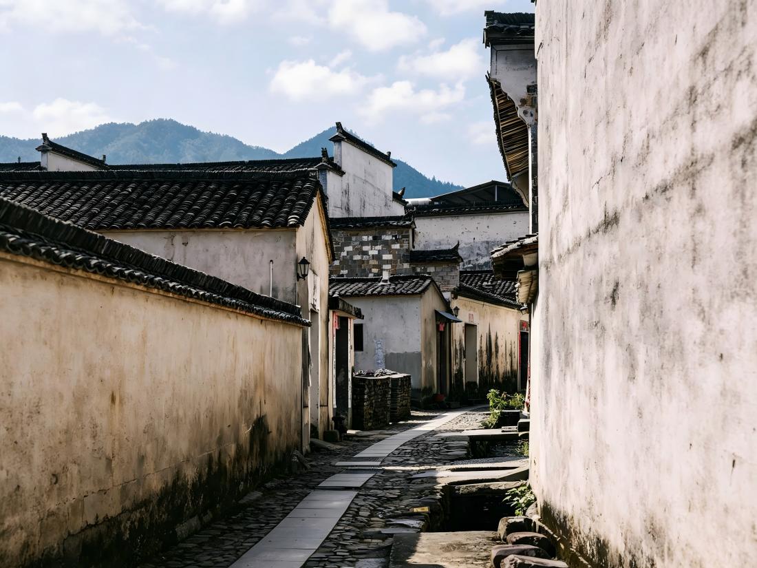 Hongcun Ancient Village, Huizhou architecture