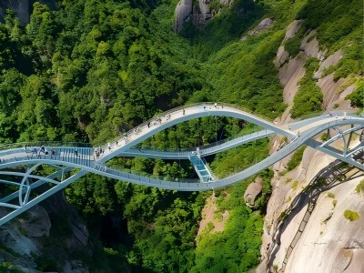Panoramic View of Shenxianju Ruyi Bridge