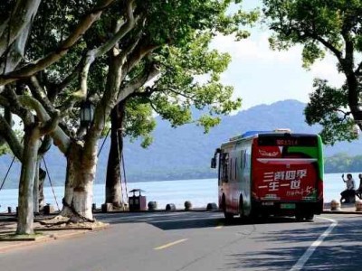 West Lake sightseeing bus Hangzhou