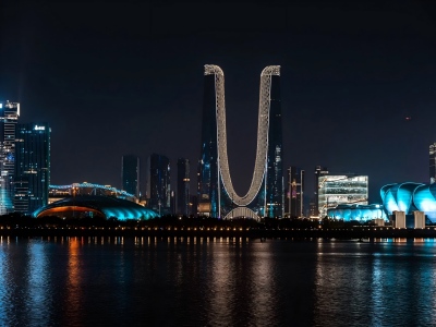 Night Skyline of Hangzhou Century Center & Olympic Sports Center Night Skyline of Hangzhou Century Center & Olympic Sports Center