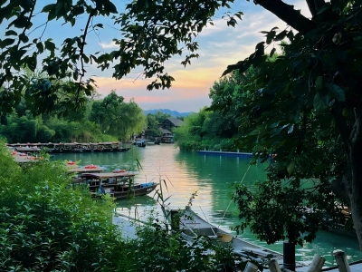 Xixi Wetland Hangzhou River Scenery Xixi Wetland Hangzhou River Scenery