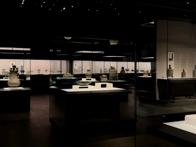 Exhibition Hall Interior of Shanghai Museum