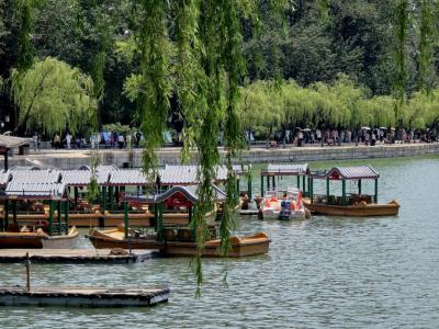 Traditional Boat Ride on Kunming Lake at Summer Palace Beijing