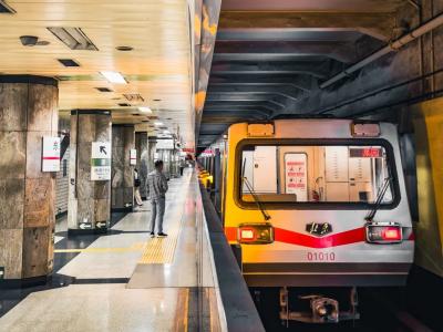 Beijing's oldest subway line 1
