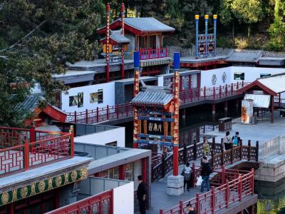 Suzhou Street Water Town Scene at the Summer Palace Beijing