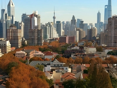 Shanghai City Aerial View