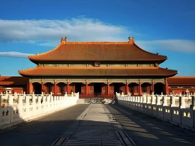 The main gate of the Forbidden City in Beijing The main gate of the Forbidden City in Beijing
