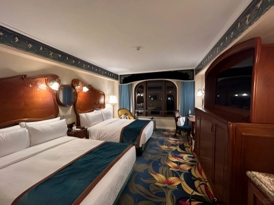 Themed guest room at Shanghai Disney Resort Hotel Themed guest room at Shanghai Disney Resort Hotel