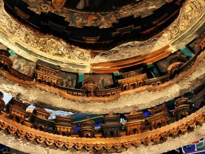 Interior Caisson Ceiling of Temple of Heaven Hall of Prayer for Good Harvests