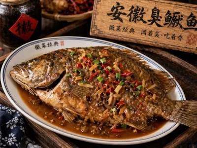 Stinky mandarin fish, classic Huizhou cuisine