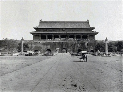 Old photos of Tiananmen Square during the Qing Dynasty Old photos of Tiananmen Square during the Qing Dynasty