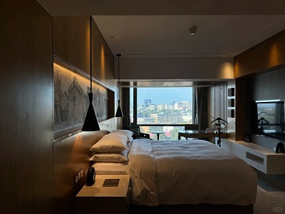 Scene of a four-star hotel room in Beijing