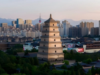 Giant Wild Goose Pagoda Xi'an