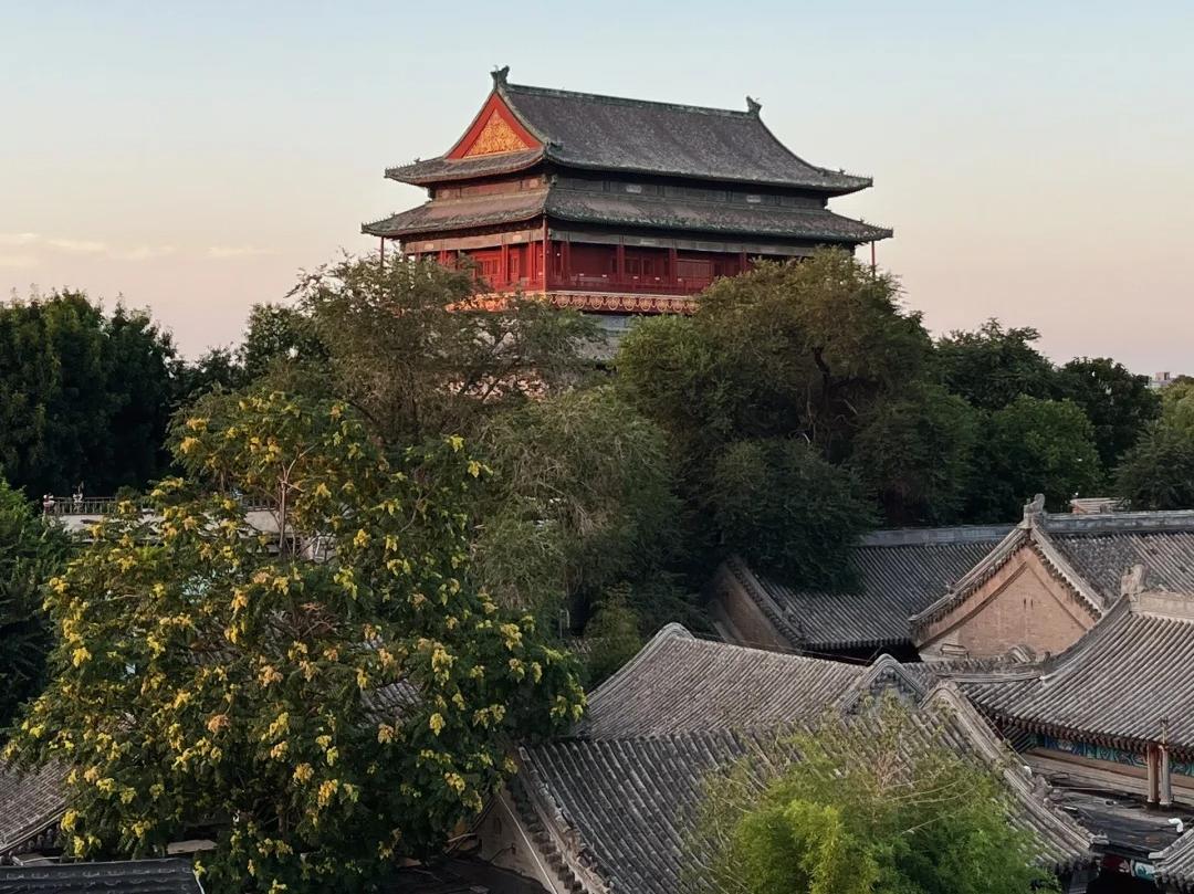 The view above Mao'er Hutong in Beijing