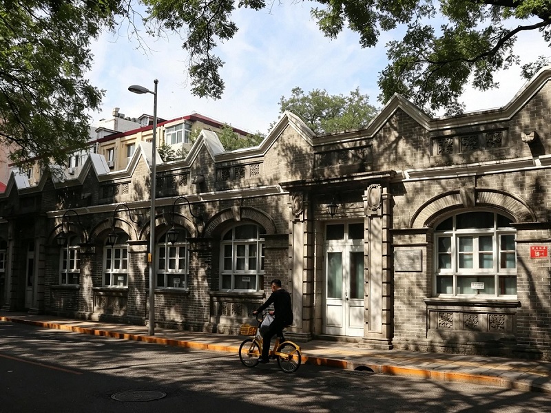 Former site of the French Post Office in Dongjiaomin Lane Former site of the French Post Office in Dongjiaomin Lane