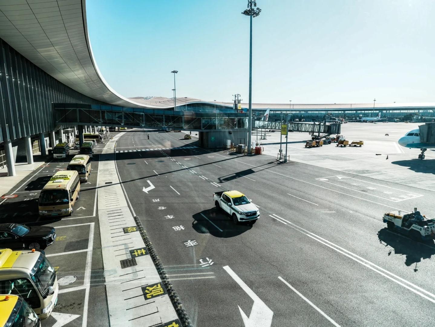 Ground Operation Apron at Beijing Daxing Airport