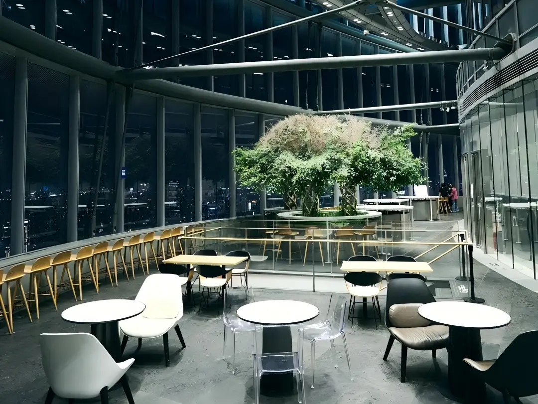 Interior of Duoyun Bookstore Shanghai Tower Interior of Duoyun Bookstore Shanghai Tower