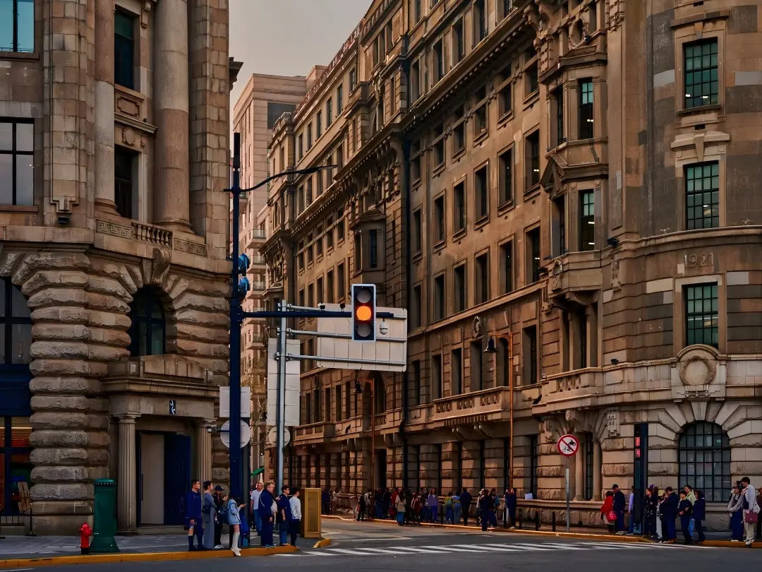 Old European Style Buildings