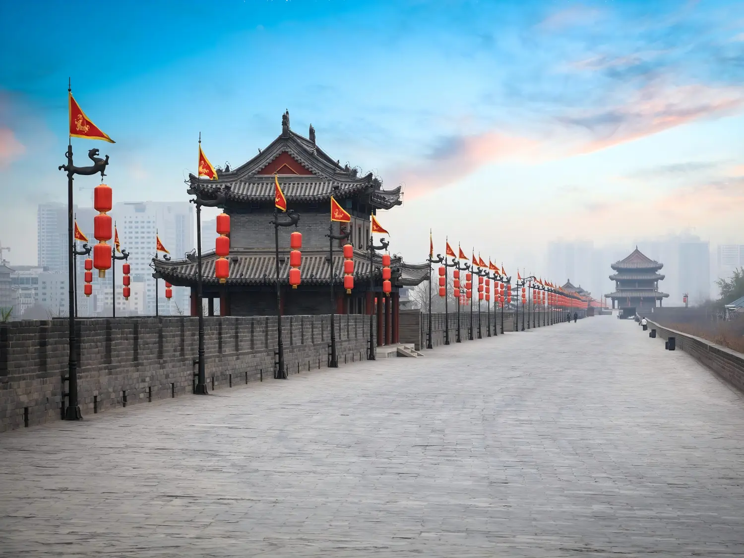Xi'an ancient city wall