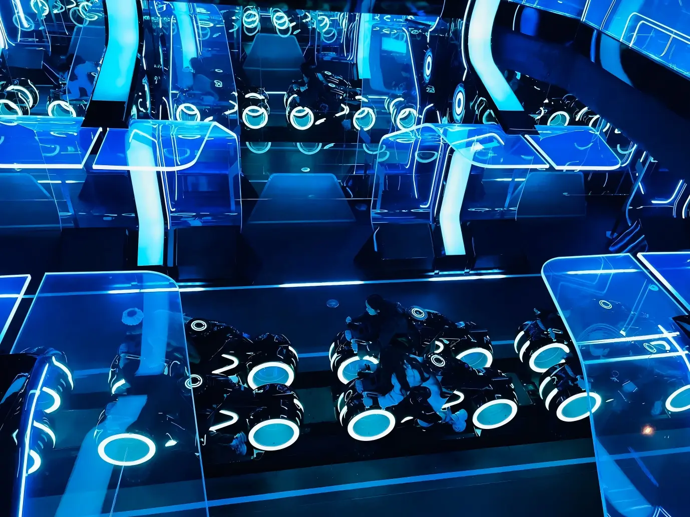 Tron Lightcycle Power Run Ride