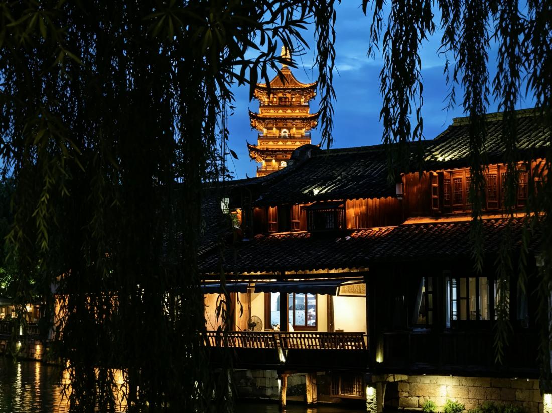 Wuzhen night scene Wuzhen night scene