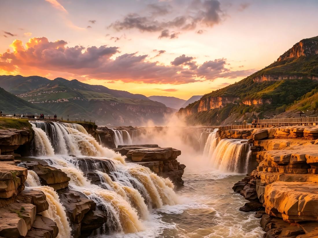 Hukou Waterfall Valley View